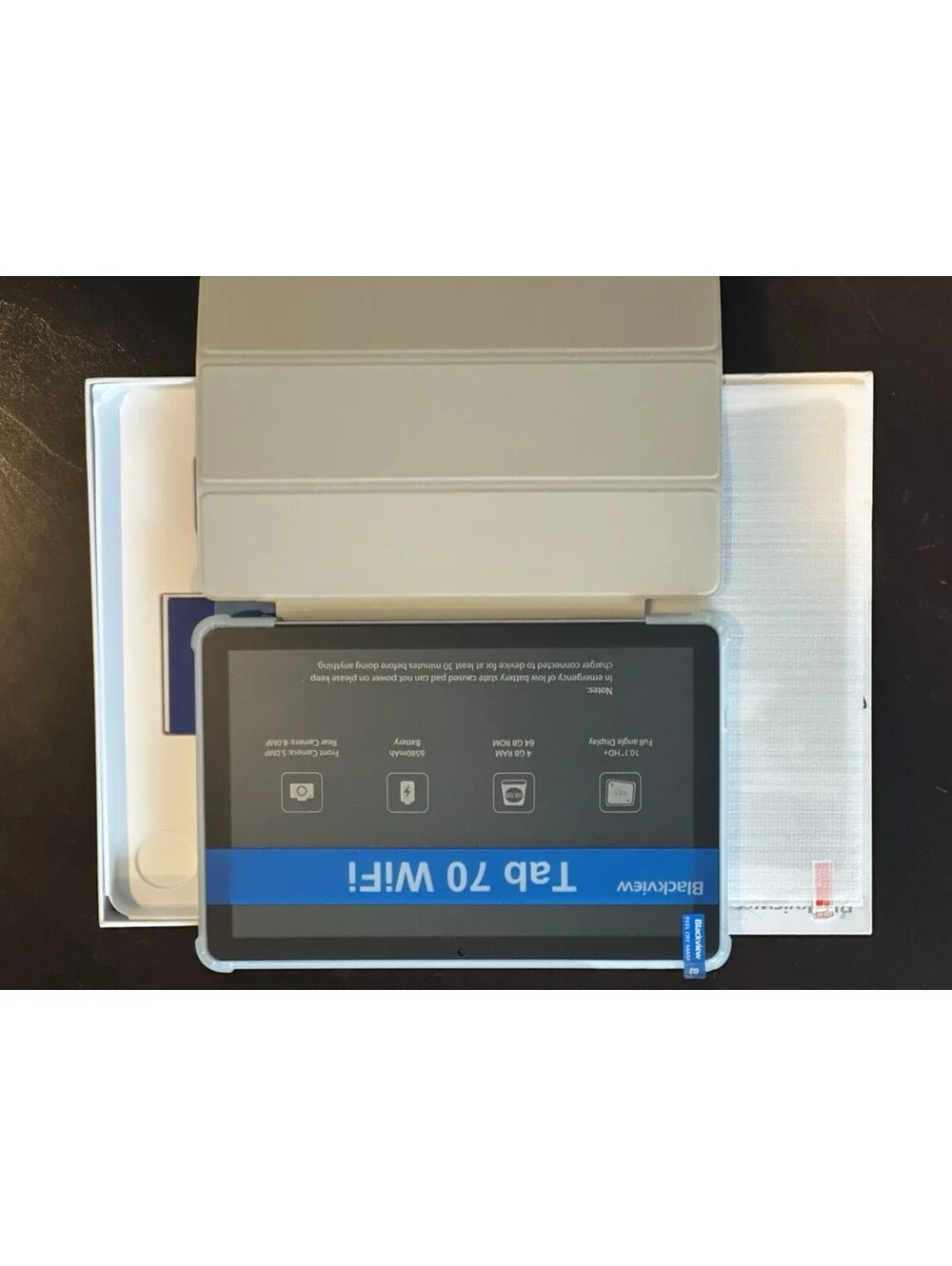 Blackview Tab 70 Wifi 4+8GB+64GB Android Tablet- 10” (10.1”)